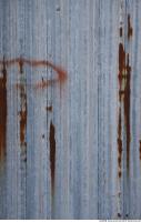 Photo Texture of Metal Corrugated Plates Rusted