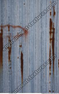 Photo Texture of Metal Corrugated Plates Rusted