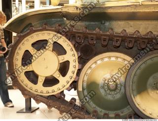 Photo Texture of Tank Wheels