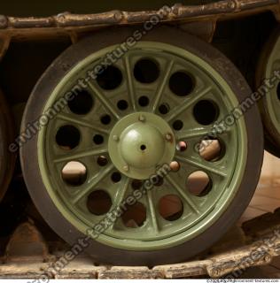 Photo Texture of Tank Wheel