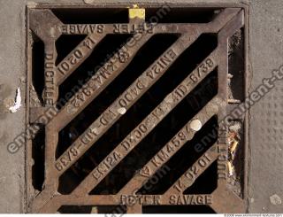 Ground Sewer Grate 0001