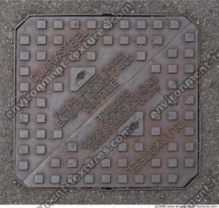 Ground Sewer Grate 0011