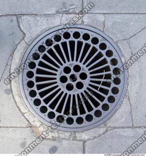 Ground Sewer Grate 0005