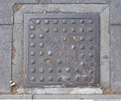 Ground Sewer Grate