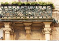 Photo Texture of Building Balcony