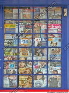 Photo Texture of Building Kiosk