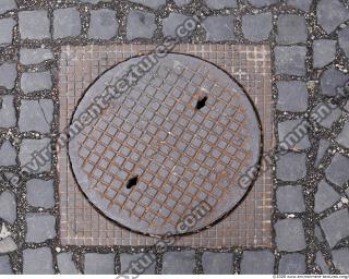 Ground Sewer Grate 0006