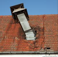 photo texture of metal chimney