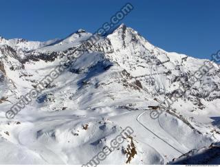 Photo Textures of Background Snowy Mountains