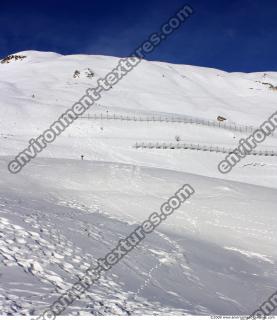 Photo Texture of Background Snowy Mountains