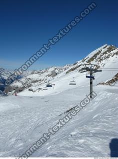 Photo Texture of Background Snowy Mountains