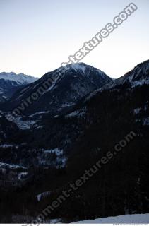 Photo Texture of Background Snowy Mountains