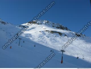 Photo Texture of Background Snowy Mountains