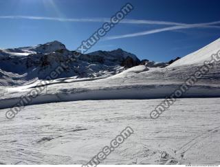 Photo Texture of Background Snowy Mountains