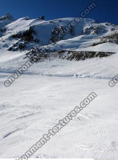 Photo Texture of Background Snowy Mountains