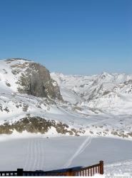 Photo Textures of Background Snowy Mountains