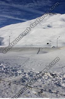 Photo Texture of Background Snowy Mountains