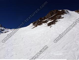 Photo Texture of Background Snowy Mountains