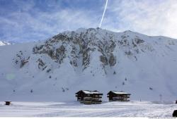 Photo Textures of Background Snowy Mountains