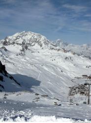 Photo Textures of Background Snowy Mountains