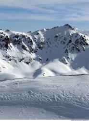 Photo Textures of Background Snowy Mountains