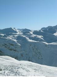 Photo Textures of Background Snowy Mountains