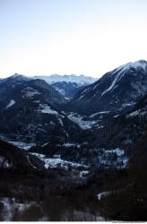 Photo Textures of Background Snowy Mountains