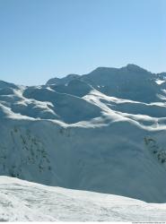 Photo Textures of Background Snowy Mountains