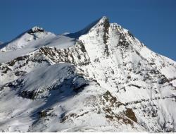 Photo Textures of Background Snowy Mountains