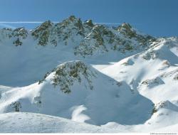 Photo Textures of Background Snowy Mountains