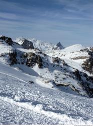 Photo Textures of Background Snowy Mountains