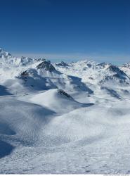 Photo Textures of Background Snowy Mountains