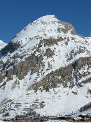 Photo Textures of Background Snowy Mountains