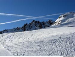 Photo Textures of Background Snowy Mountains