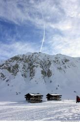 Photo Textures of Background Snowy Mountains