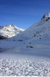 Photo Textures of Background Snowy Mountains