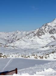 Photo Textures of Background Snowy Mountains