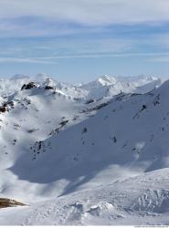 Photo Textures of Background Snowy Mountains