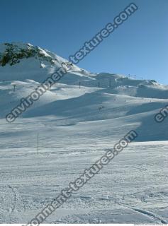 Photo Texture of Background Snowy Mountains