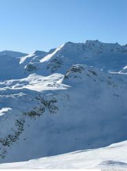 Photo Textures of Background Snowy Mountains