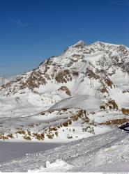 Photo Textures of Background Snowy Mountains