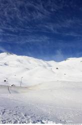 Photo Textures of Background Snowy Mountains