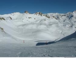 Photo Textures of Background Snowy Mountains