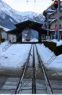 Photo Texture of Background Railways