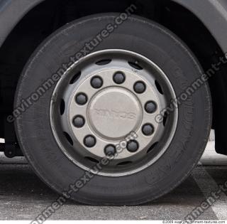 Photo Texture of Truck Wheel