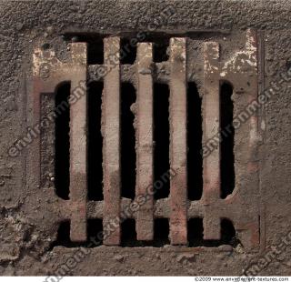 Ground Sewer Grate 0031