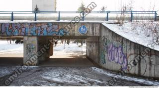 Photo Texture of Building Overpass