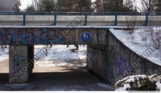 Photo Texture of Building Overpass