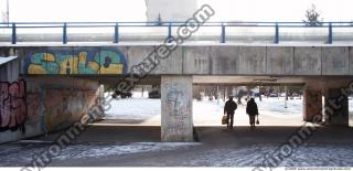 Photo Texture of Building Overpass