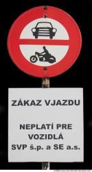 Prohibition Traffic Signs